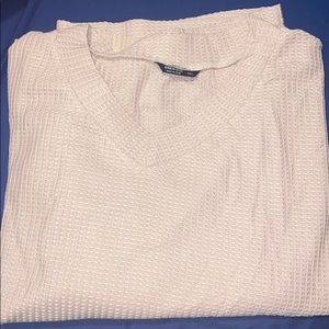 long sleeve v-neck top